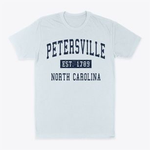 Petersville North Carolina Classic Established Classic Dad T-Shirt