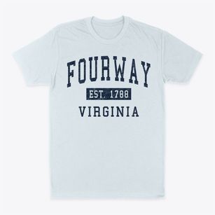 Fourway Virginia Classic Established Classic Dad T-Shirt