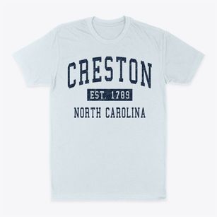 Creston North Carolina Classic Established Classic Dad T-Shirt