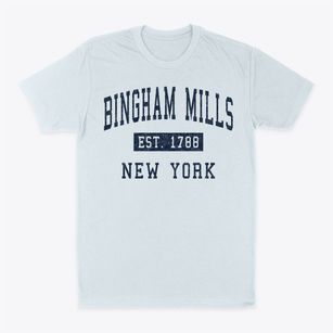 Bingham Mills New York Classic Established Classic Dad T-Shirt