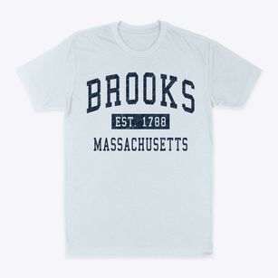 Brooks Massachusetts Classic Established Classic Dad T-Shirt