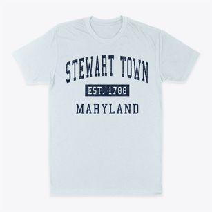 Stewart Town Maryland Classic Established Classic Dad T-Shirt