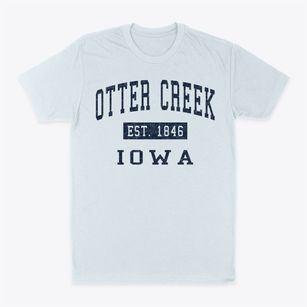 Otter Creek Iowa Classic Established Classic Dad T-Shirt