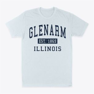 Glenarm Illinois Classic Established Classic Dad T-Shirt
