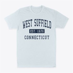 West Suffield Connecticut Classic Established Classic Dad T-Shirt
