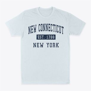 New Connecticut New York Classic Established Classic Dad T-Shirt