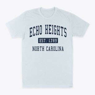 Echo Heights North Carolina Classic Established Classic Dad T-Shirt