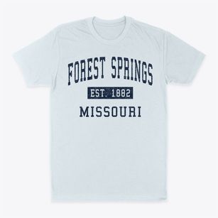 Forest Springs Missouri Classic Established Classic Dad T-Shirt