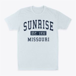 Sunrise Missouri Classic Established Classic Dad T-Shirt