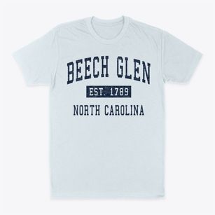 Beech Glen North Carolina Classic Established Classic Dad T-Shirt