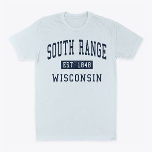 South Range Wisconsin Classic Established Classic Dad T-Shirt