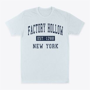 Factory Hollow New York Classic Established Classic Dad T-Shirt