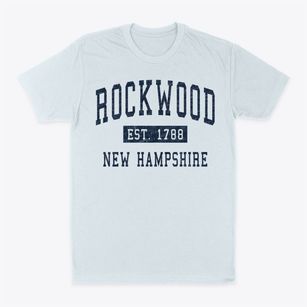 Rockwood New Hampshire Classic Established Classic Dad T-Shirt