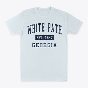 White Path Georgia Classic Established Classic Dad T-Shirt