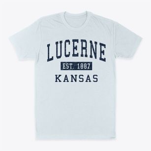 Lucerne Kansas Classic Established Classic Dad T-Shirt