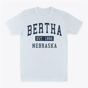 Bertha Nebraska Classic Established Classic Dad T-Shirt