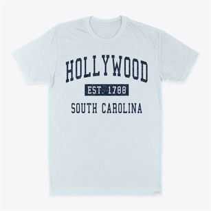 Hollywood South Carolina Classic Established Classic Dad T-Shirt