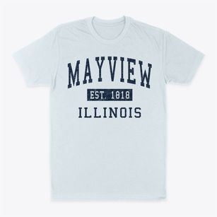 Mayview Illinois Classic Established Classic Dad T-Shirt
