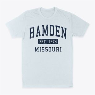 Hamden Missouri Classic Established Classic Dad T-Shirt