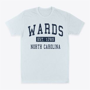 Wards North Carolina Classic Established Classic Dad T-Shirt