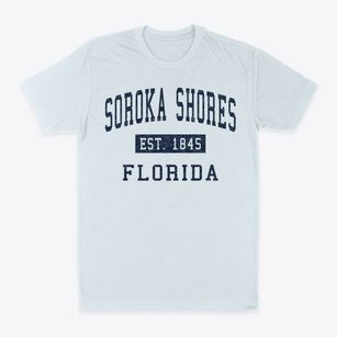 Soroka Shores Florida Classic Established Classic Dad T-Shirt