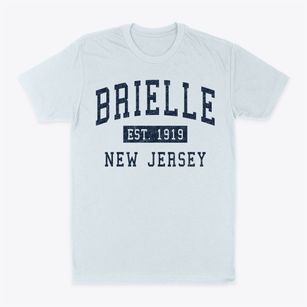 Brielle New Jersey Classic Established Classic Dad T-Shirt