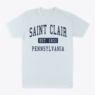Saint Clair Pennsylvania Classic Established Classic Dad T-Shirt