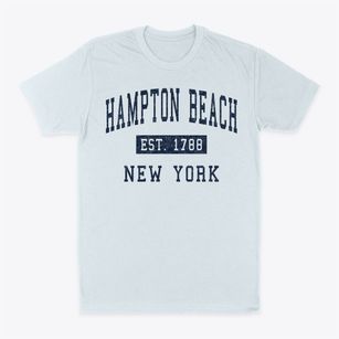 Hampton Beach New York Classic Established Classic Dad T-Shirt