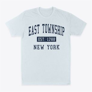 East Township New York Classic Established Classic Dad T-Shirt