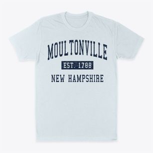 Moultonville New Hampshire Classic Established Classic Dad T-Shirt