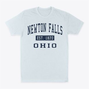 Newton Falls Ohio Classic Established Classic Dad T-Shirt