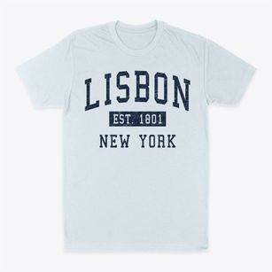 Lisbon New York Classic Established Classic Dad T-Shirt