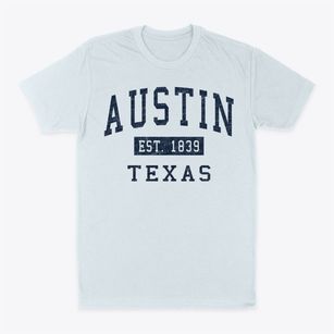 Austin Texas Classic Established Classic Dad T-Shirt
