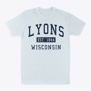 Lyons Wisconsin Classic Established Classic Dad T-Shirt