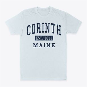 Corinth Maine Classic Established Classic Dad T-Shirt