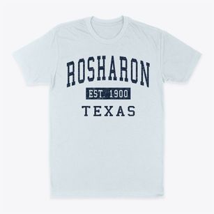 Rosharon Texas Classic Established Classic Dad T-Shirt