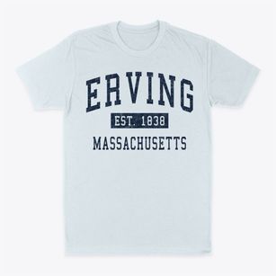 Erving Massachusetts Classic Established Classic Dad T-Shirt