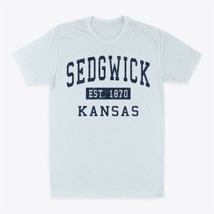 Sedgwick Kansas Classic Established Classic Dad T-Shirt
