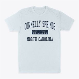 Connelly Springs North Carolina Classic Established Classic Dad T-Shirt