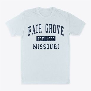 Fair Grove Missouri Classic Established Classic Dad T-Shirt