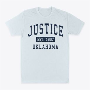 Justice Oklahoma Classic Established Classic Dad T-Shirt