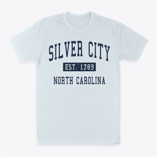 Silver City North Carolina Classic Established Classic Dad T-Shirt