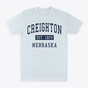 Creighton Nebraska Classic Established Classic Dad T-Shirt