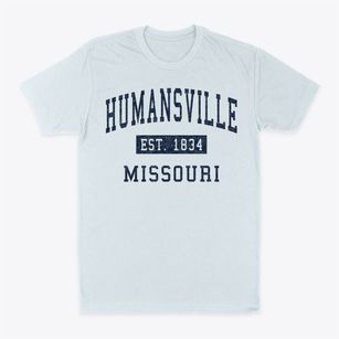Humansville Missouri Classic Established Classic Dad T-Shirt