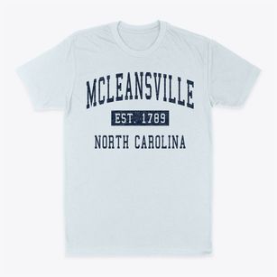 Mcleansville North Carolina Classic Established Classic Dad T-Shirt
