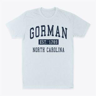 Gorman North Carolina Classic Established Classic Dad T-Shirt