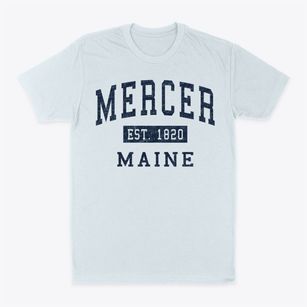 Mercer Maine Classic Established Classic Dad T-Shirt