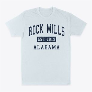Rock Mills Alabama Classic Established Classic Dad T-Shirt