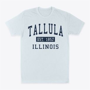 Tallula Illinois Classic Established Classic Dad T-Shirt