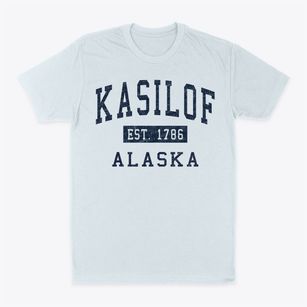 Kasilof Alaska Classic Established Classic Dad T-Shirt